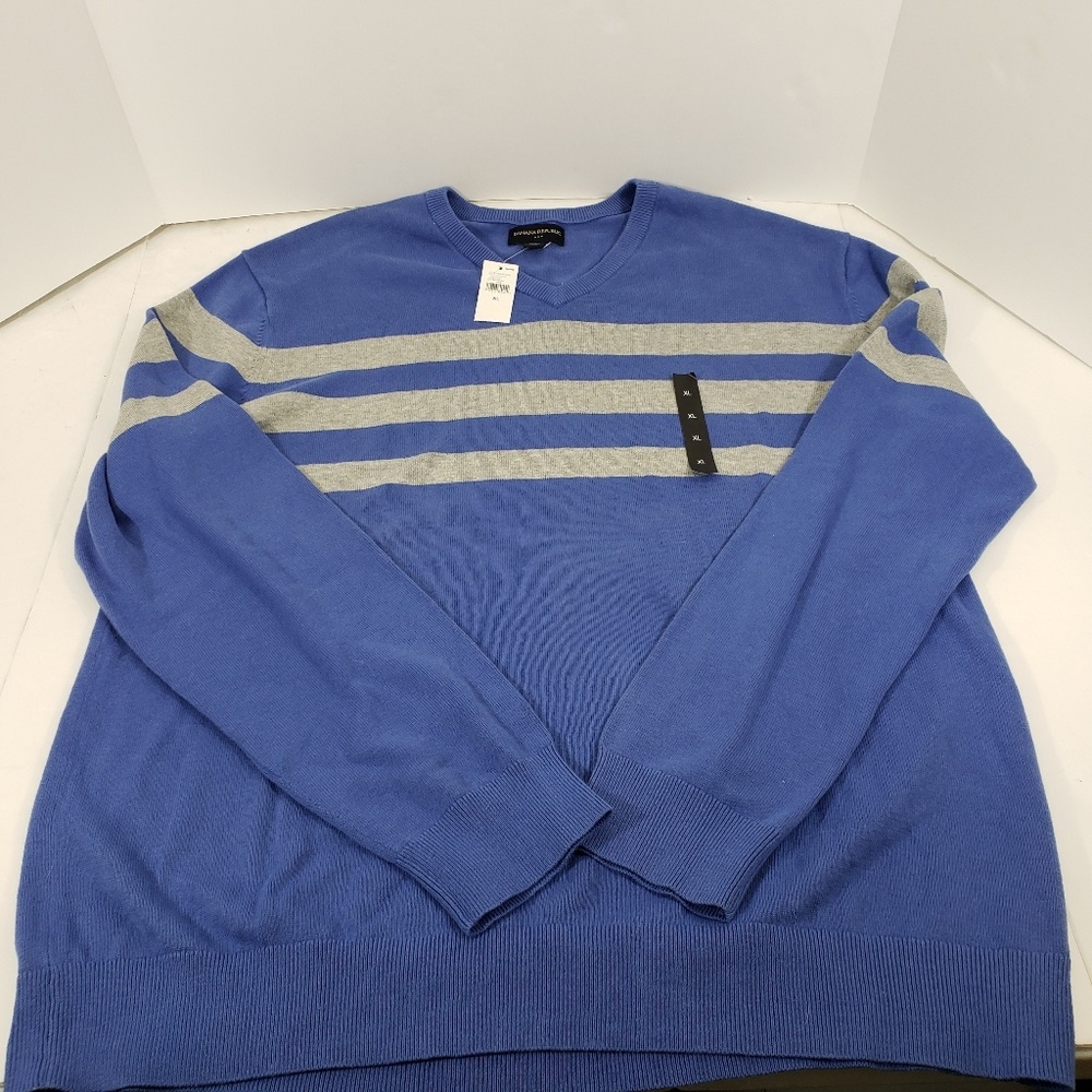 NWT BANANA REPUBLIC MENS STRIPED SWEATER